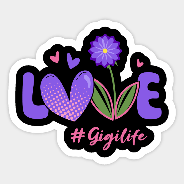 Love Gigi Life Sticker by jonetressie